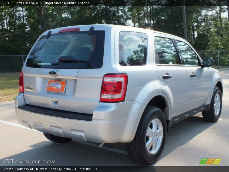 Ingot Silver Metallic / Stone 2012 Ford Escape XLS