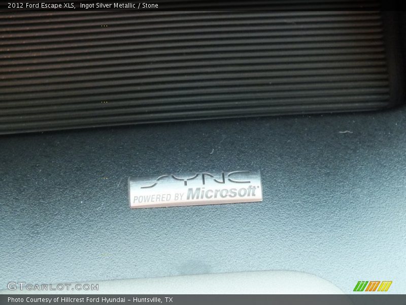 Ingot Silver Metallic / Stone 2012 Ford Escape XLS