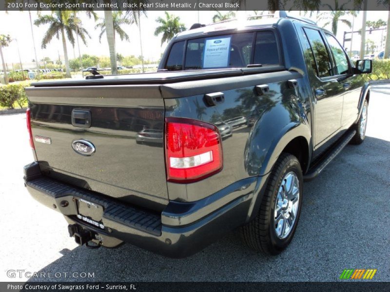 Black Pearl Slate Metallic / Charcoal Black 2010 Ford Explorer Sport Trac Limited