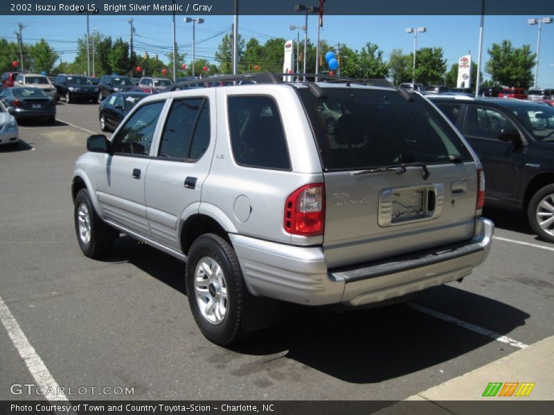 Bright Silver Metallic / Gray 2002 Isuzu Rodeo LS