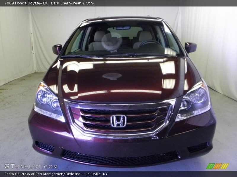 Dark Cherry Pearl / Ivory 2009 Honda Odyssey EX
