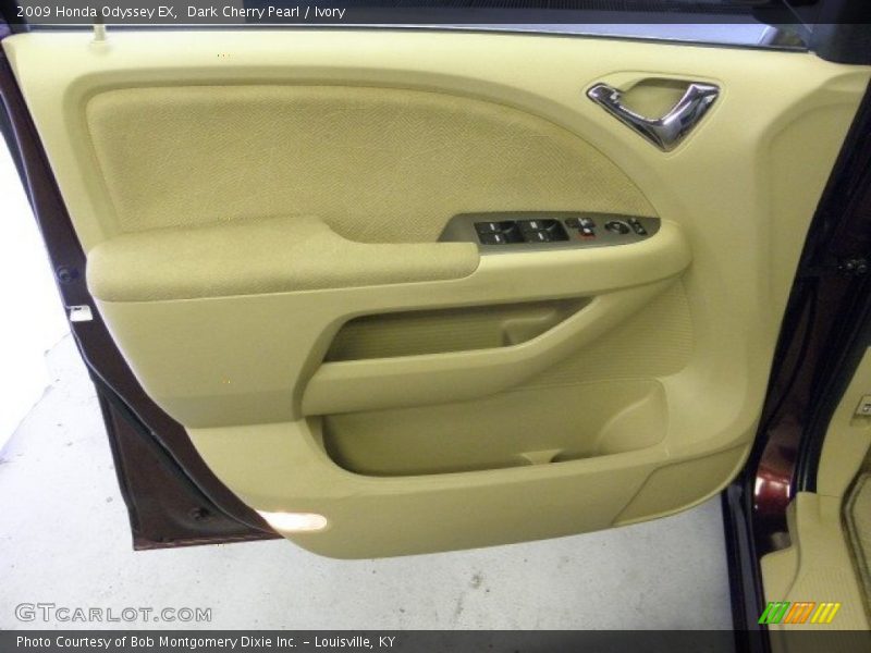 Dark Cherry Pearl / Ivory 2009 Honda Odyssey EX