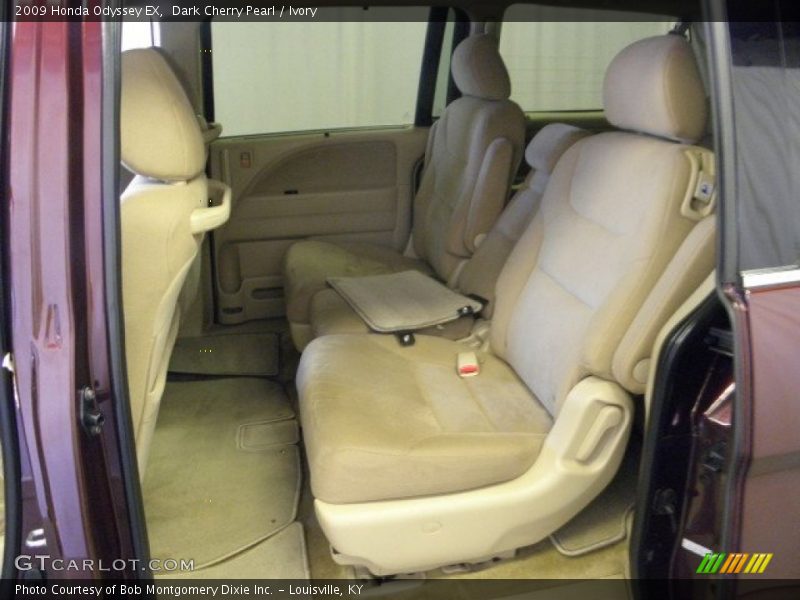 Dark Cherry Pearl / Ivory 2009 Honda Odyssey EX