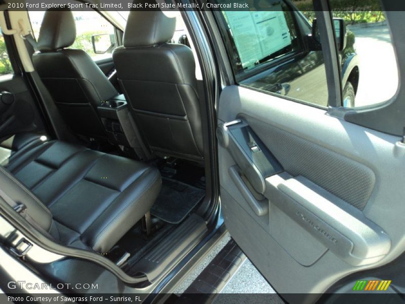 Black Pearl Slate Metallic / Charcoal Black 2010 Ford Explorer Sport Trac Limited