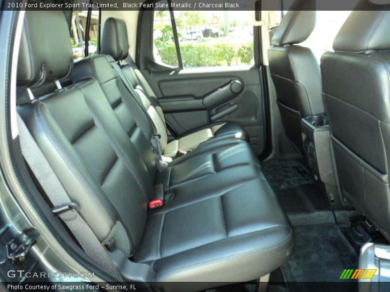 Black Pearl Slate Metallic / Charcoal Black 2010 Ford Explorer Sport Trac Limited