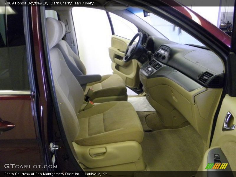 Dark Cherry Pearl / Ivory 2009 Honda Odyssey EX