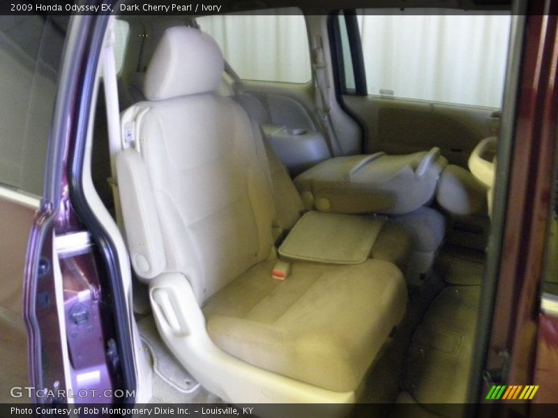 Dark Cherry Pearl / Ivory 2009 Honda Odyssey EX