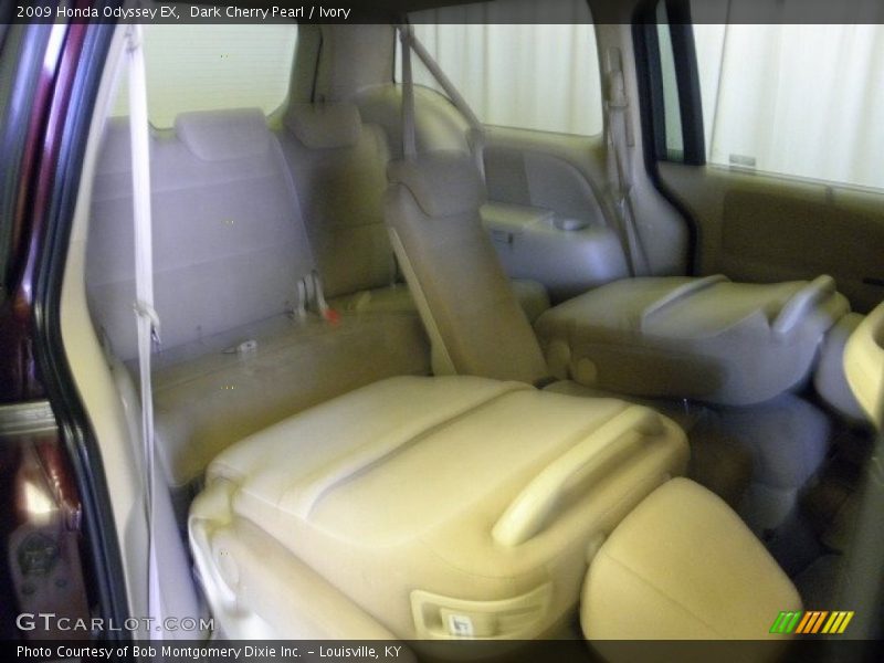 Dark Cherry Pearl / Ivory 2009 Honda Odyssey EX