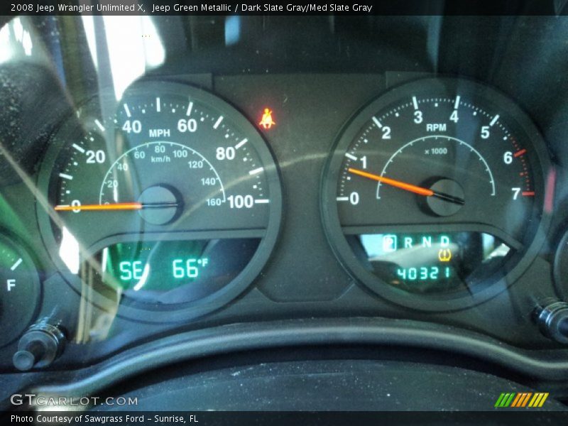 Jeep Green Metallic / Dark Slate Gray/Med Slate Gray 2008 Jeep Wrangler Unlimited X