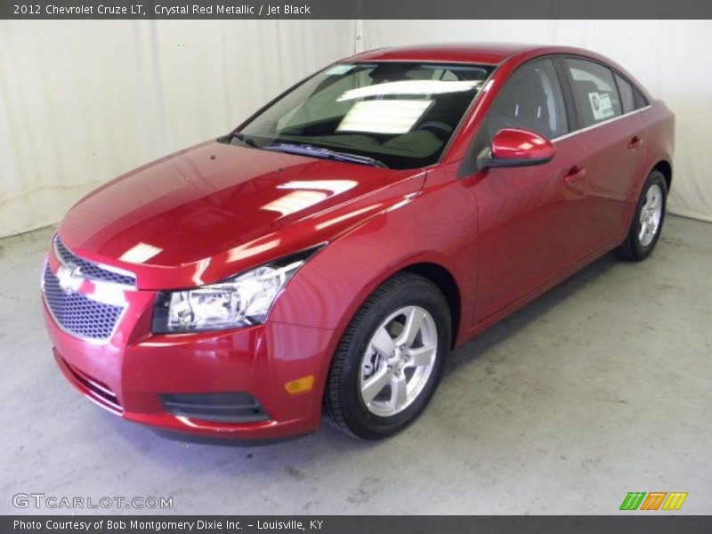 Crystal Red Metallic / Jet Black 2012 Chevrolet Cruze LT