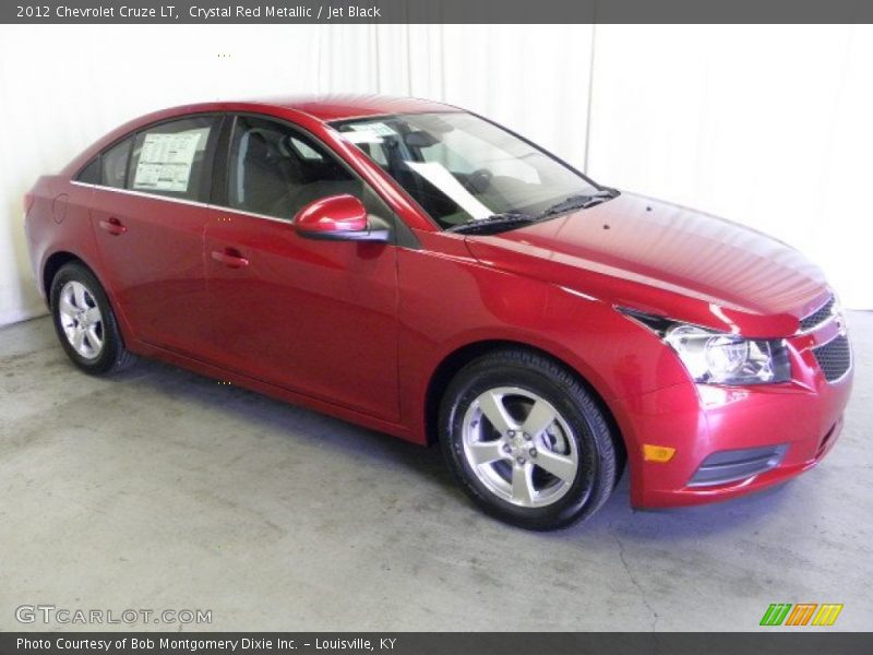 Crystal Red Metallic / Jet Black 2012 Chevrolet Cruze LT