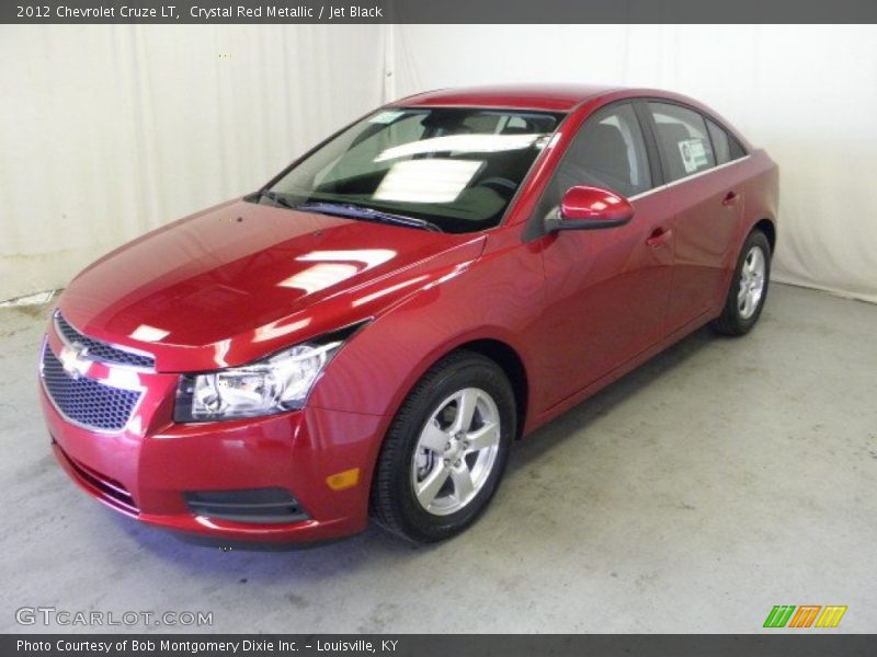 Crystal Red Metallic / Jet Black 2012 Chevrolet Cruze LT