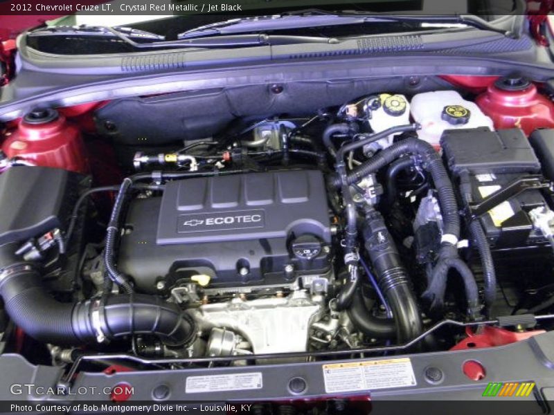 Crystal Red Metallic / Jet Black 2012 Chevrolet Cruze LT