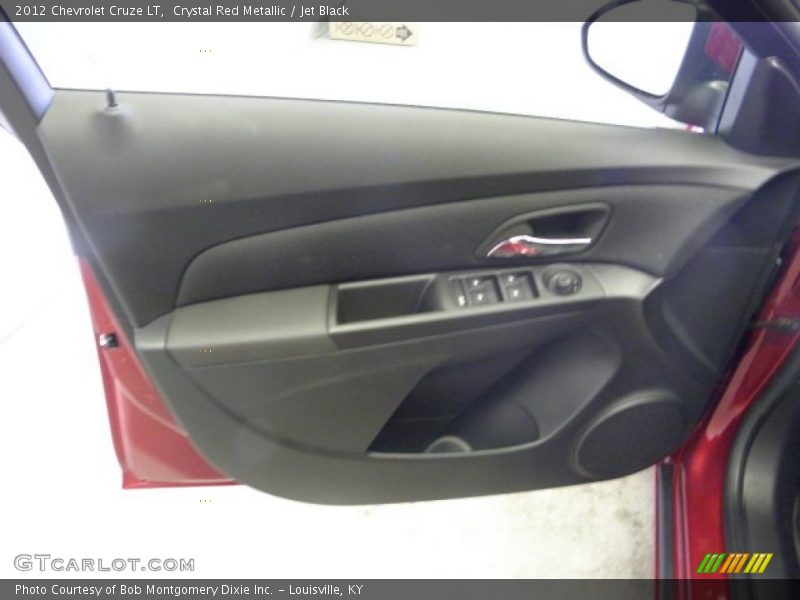 Crystal Red Metallic / Jet Black 2012 Chevrolet Cruze LT