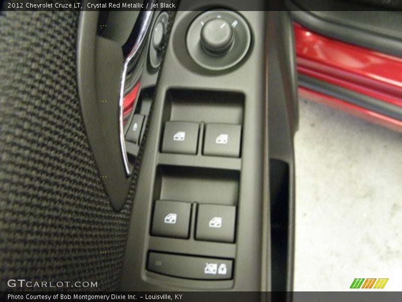 Crystal Red Metallic / Jet Black 2012 Chevrolet Cruze LT