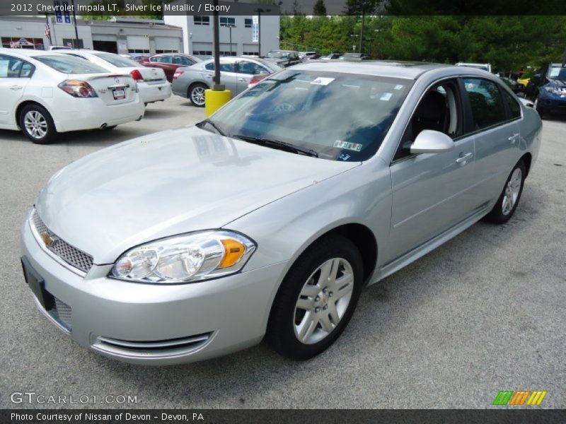 Silver Ice Metallic / Ebony 2012 Chevrolet Impala LT