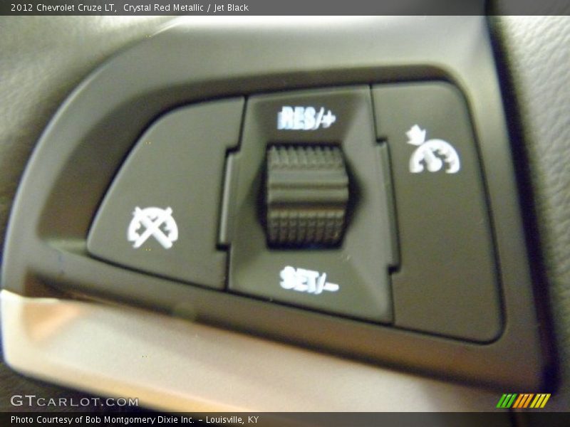 Crystal Red Metallic / Jet Black 2012 Chevrolet Cruze LT