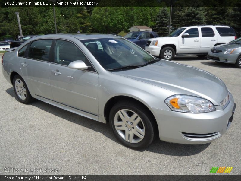 Silver Ice Metallic / Ebony 2012 Chevrolet Impala LT