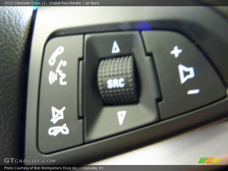 Crystal Red Metallic / Jet Black 2012 Chevrolet Cruze LT