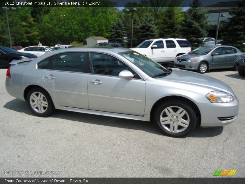 Silver Ice Metallic / Ebony 2012 Chevrolet Impala LT