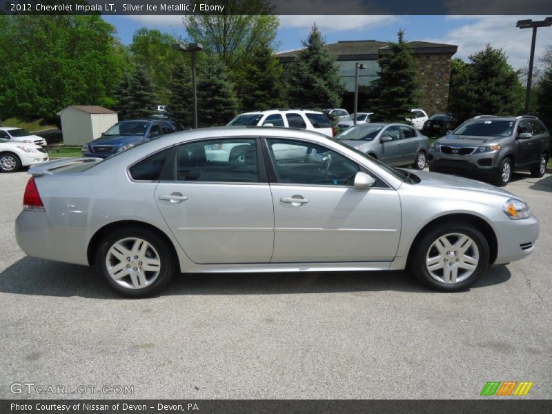 Silver Ice Metallic / Ebony 2012 Chevrolet Impala LT