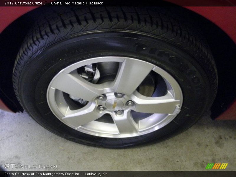 Crystal Red Metallic / Jet Black 2012 Chevrolet Cruze LT