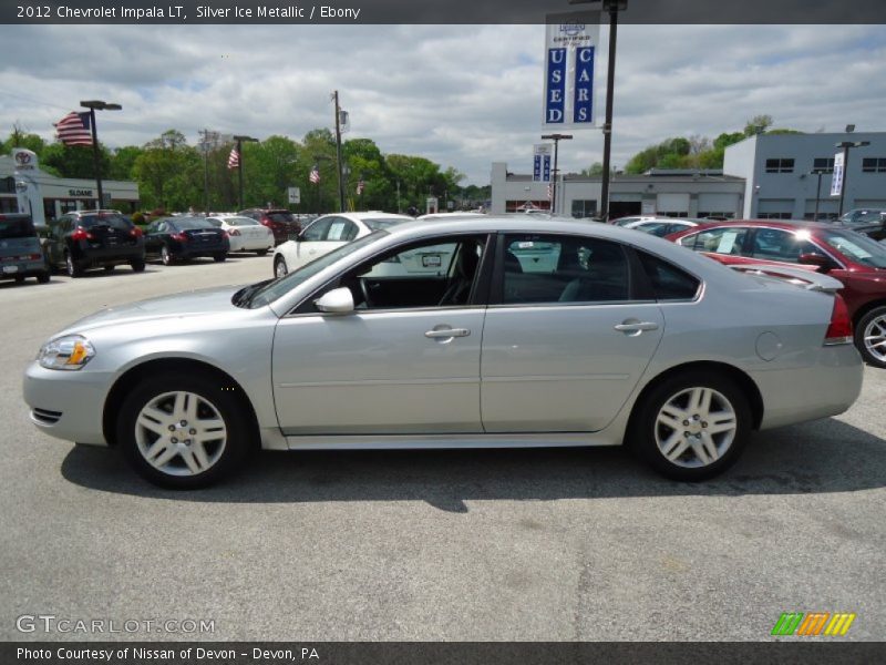 Silver Ice Metallic / Ebony 2012 Chevrolet Impala LT