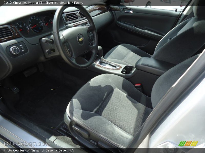 Silver Ice Metallic / Ebony 2012 Chevrolet Impala LT