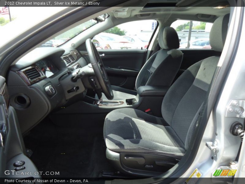 Silver Ice Metallic / Ebony 2012 Chevrolet Impala LT