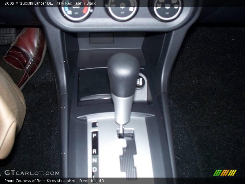 Rally Red Pearl / Black 2009 Mitsubishi Lancer DE