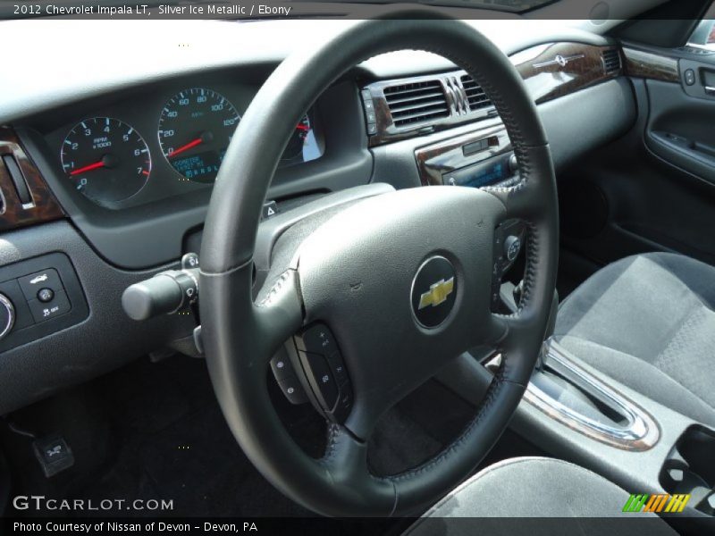 Silver Ice Metallic / Ebony 2012 Chevrolet Impala LT