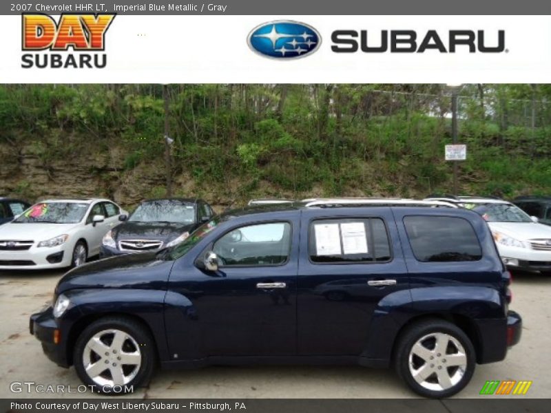 Imperial Blue Metallic / Gray 2007 Chevrolet HHR LT