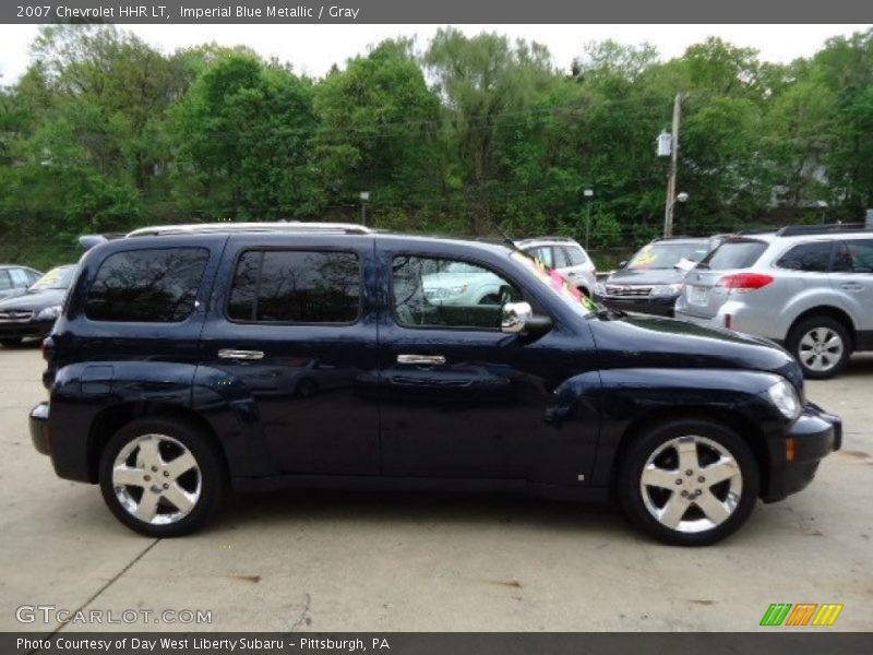 Imperial Blue Metallic / Gray 2007 Chevrolet HHR LT
