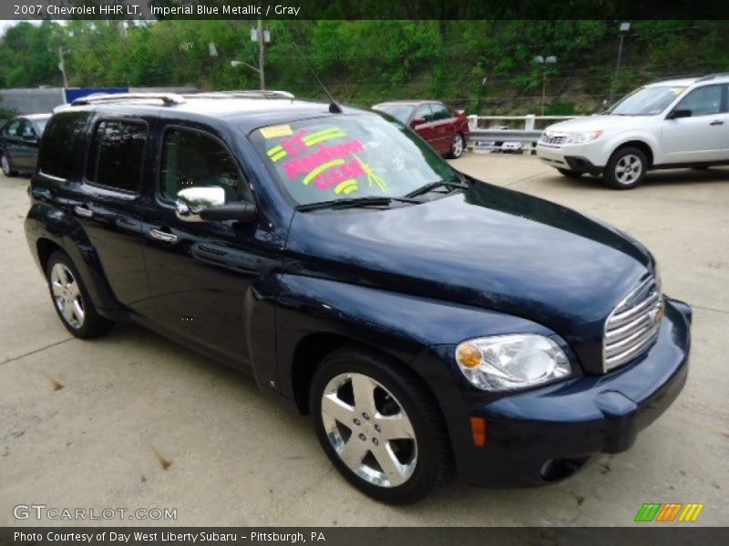 Imperial Blue Metallic / Gray 2007 Chevrolet HHR LT