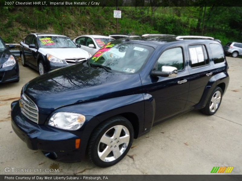 Imperial Blue Metallic / Gray 2007 Chevrolet HHR LT