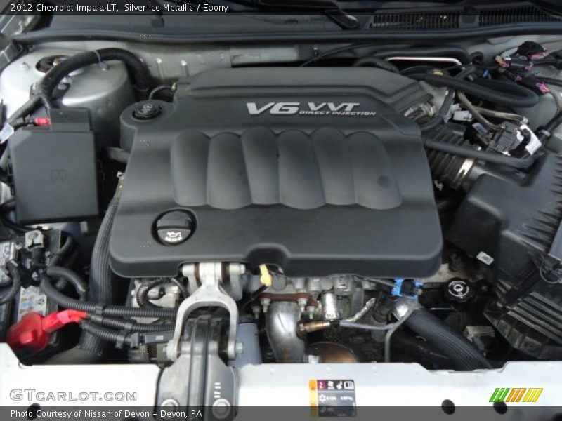 Silver Ice Metallic / Ebony 2012 Chevrolet Impala LT
