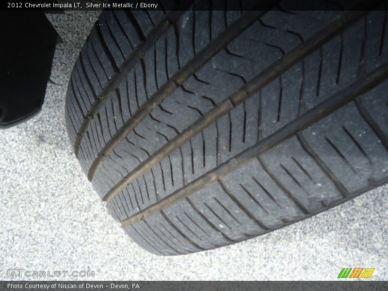Silver Ice Metallic / Ebony 2012 Chevrolet Impala LT