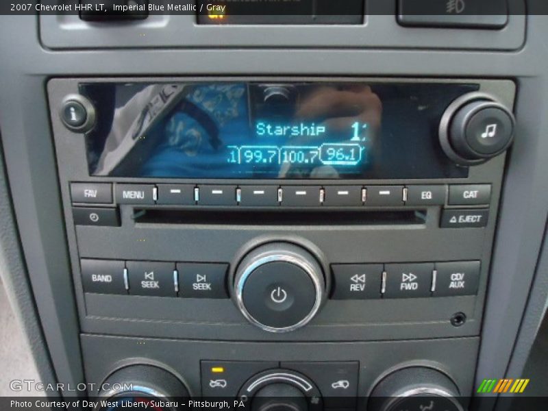 Imperial Blue Metallic / Gray 2007 Chevrolet HHR LT