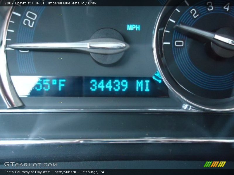 Imperial Blue Metallic / Gray 2007 Chevrolet HHR LT