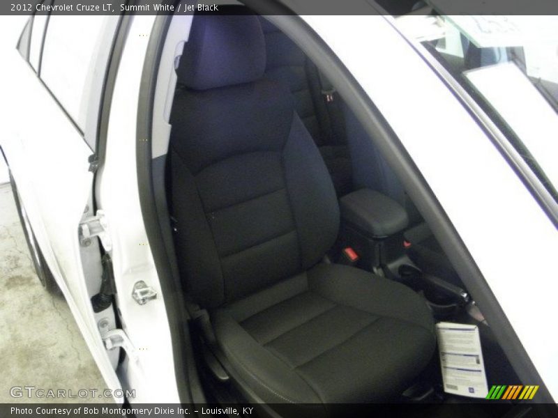 Summit White / Jet Black 2012 Chevrolet Cruze LT
