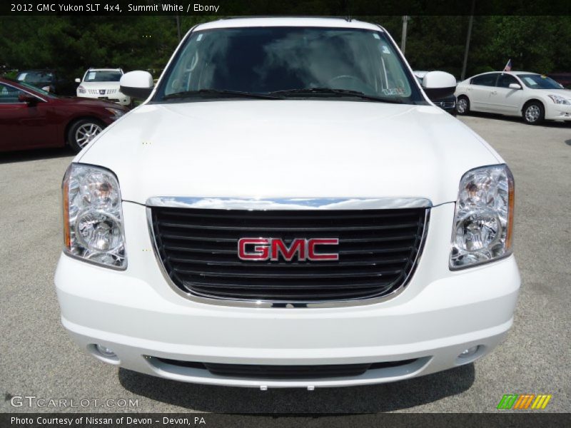 Summit White / Ebony 2012 GMC Yukon SLT 4x4