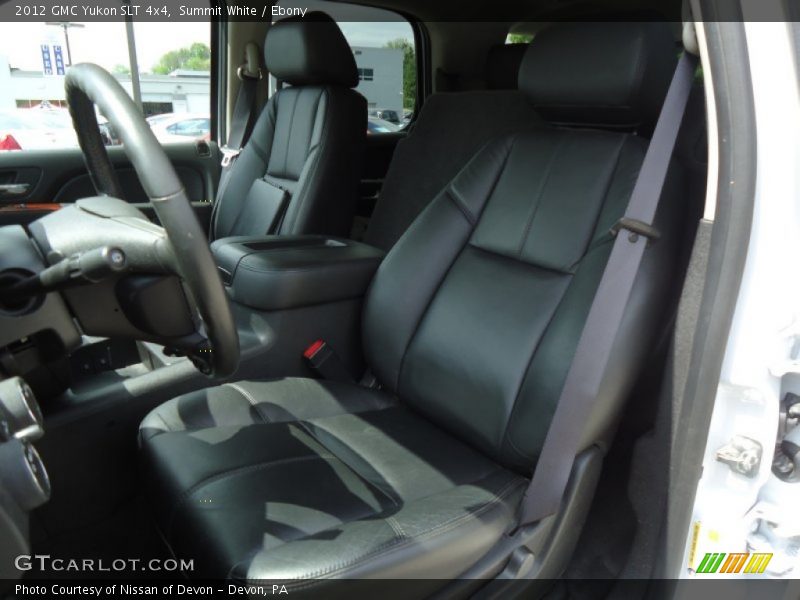 Summit White / Ebony 2012 GMC Yukon SLT 4x4