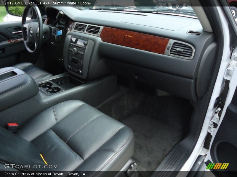 Summit White / Ebony 2012 GMC Yukon SLT 4x4