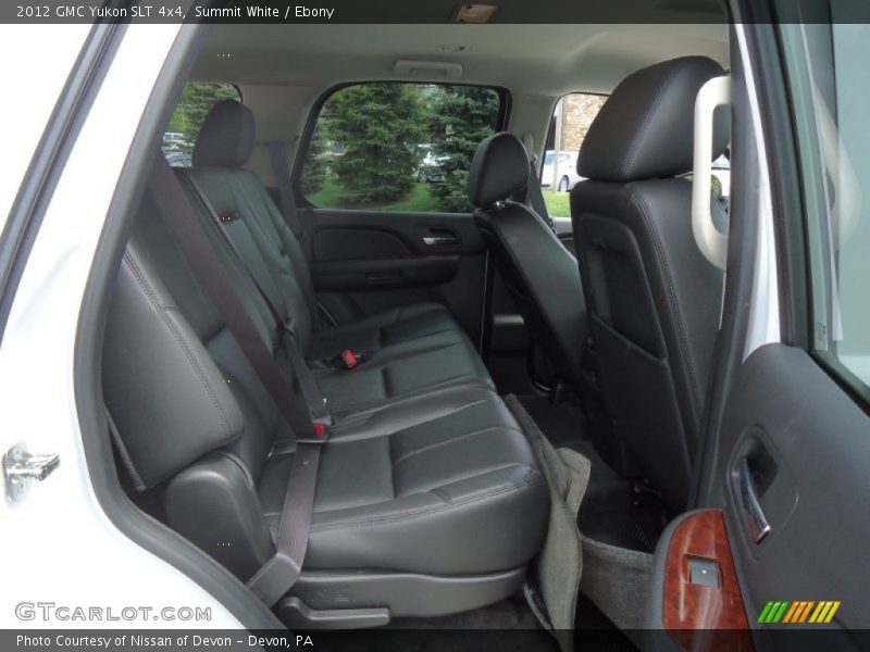  2012 Yukon SLT 4x4 Ebony Interior