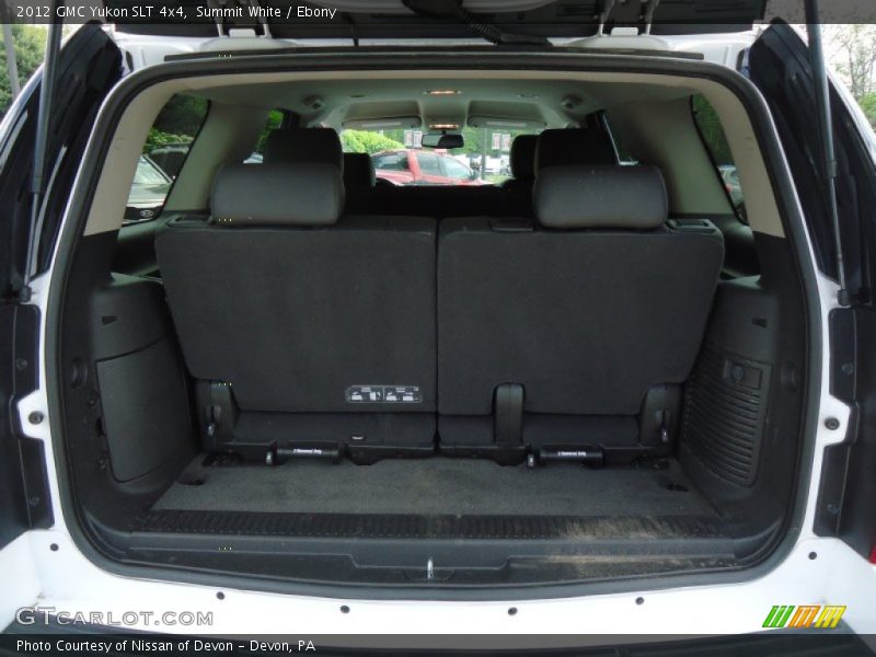  2012 Yukon SLT 4x4 Trunk