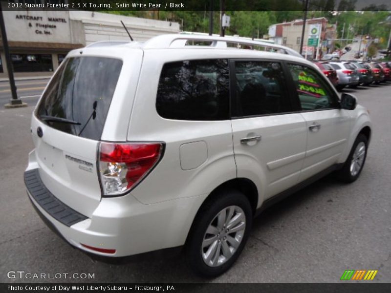 Satin White Pearl / Black 2012 Subaru Forester 2.5 X Touring