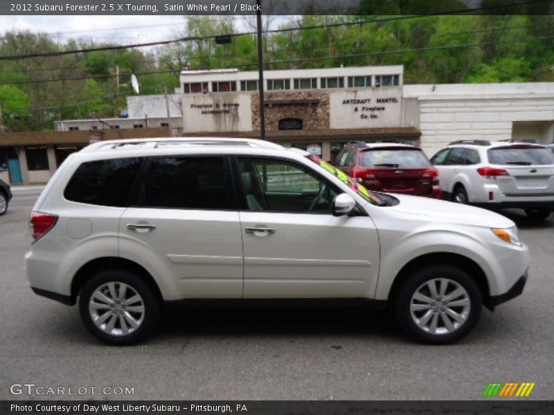 Satin White Pearl / Black 2012 Subaru Forester 2.5 X Touring