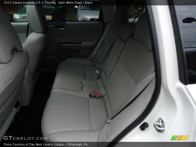 Satin White Pearl / Black 2012 Subaru Forester 2.5 X Touring
