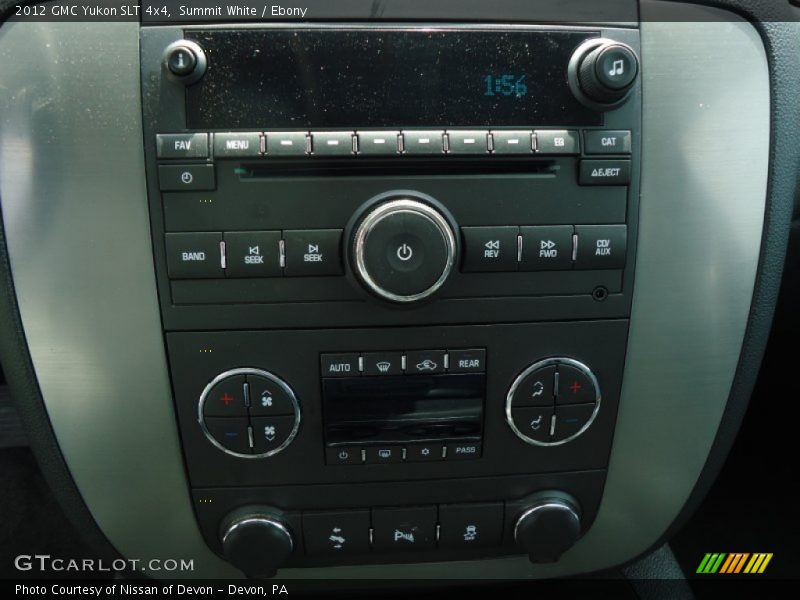 Controls of 2012 Yukon SLT 4x4