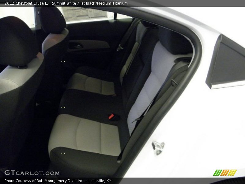 Summit White / Jet Black/Medium Titanium 2012 Chevrolet Cruze LS
